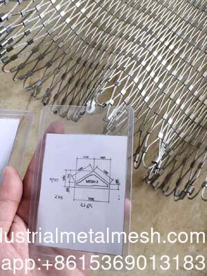 Vente en gros 80*80MM 2MM Diamètre de fil Maille de câble en acier inoxydable 316 en forme de diamant pour la sécurité des héliports Tissée coupée sur mesure