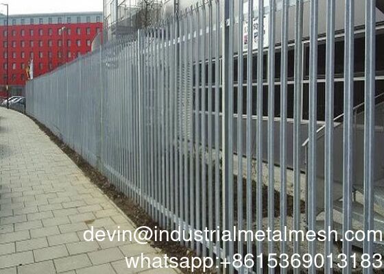Palisade Fence Accessories for Telecommunication Tower Station avec galvanisé à chaud