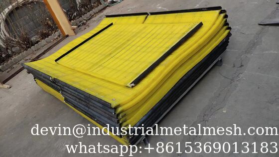 Customized Polyurethane Mining Coal Dewatering Screen Mesh