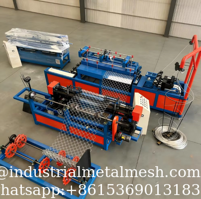 Ligne de production de filets en acier galvanisé à haute traction entièrement automatique