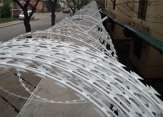 Rouille croisée 10m/petit pain d'OEM de fil de type et de fer anti de fil en accordéon matériel de rasoir