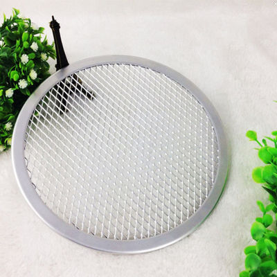 7 / Le fil Mesh Pizza Pan Aluminum Alloy de 12/13/15/20 pouces s'épaississent