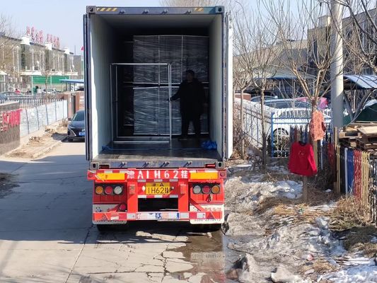 Panneau de grillage soudé à mailles carrées, soudé galvanisé