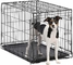 Cages se pliantes d'animal familier de fil pour grande Cat Dog House Metal
