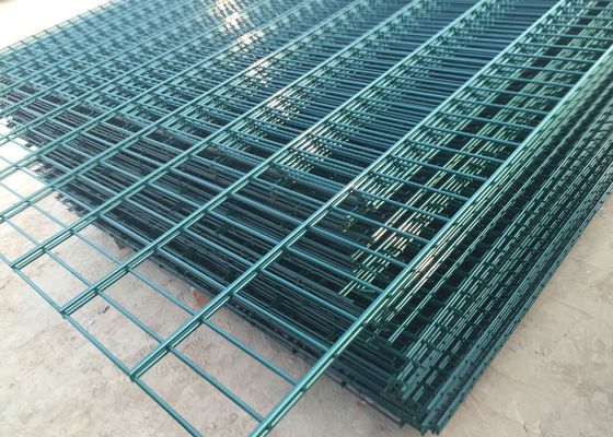 La poudre électrostatique de Mesh Fencing Panels Glavnized And de la haute sécurité 358 a enduit