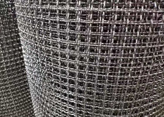 Maille tissée sertie par replis d'armure de Mesh Stainless Steel Galvanized Plain de fil