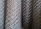 Cadre galvanisé de Fabric Pvc Coated de barrière de maillon de chaîne
