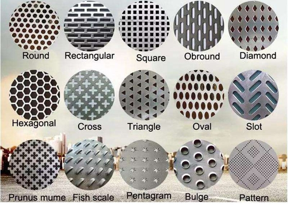 Maille perforée décorative en métal de l'acier inoxydable 304 de filtration