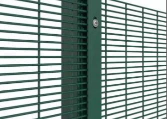 La poudre électrostatique de Mesh Fencing Panels Glavnized And de la haute sécurité 358 a enduit