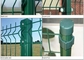 Décoratif extérieur à la maison de barrière de jardin du panneau 3D incurvé par métal soudé