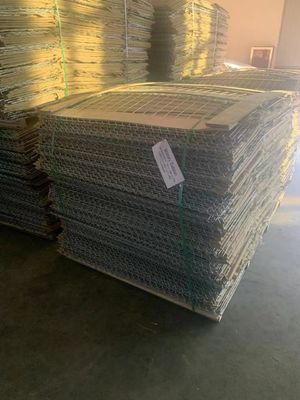 Abri soudé galvanisé de soute de mur d'à l'épreuve du souffle de Mesh Gabion Defensive Barrier For