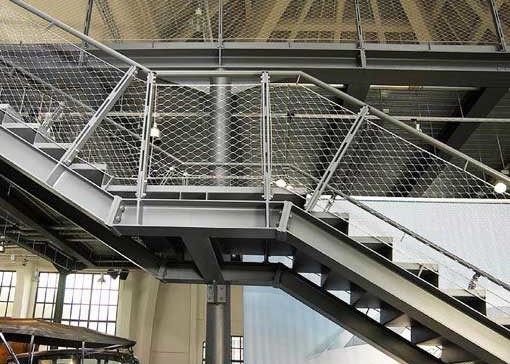 câble métallique de haute résistance de l'acier inoxydable 304 316 316l Mesh Net For Aviary Zoo