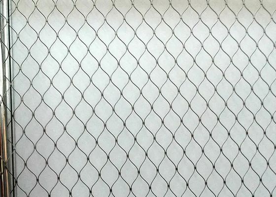 Corde flexible Mesh Plain Weave d'acier inoxydable d'olive de câble de solides solubles 316 Inox