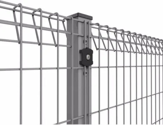 Bureau à cylindre galvanisé décoratif d'Ornamental Double Loop de grillage