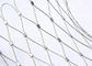 Câble métallique 304 316 flexible d'acier inoxydable Mesh Net For Garden Fence