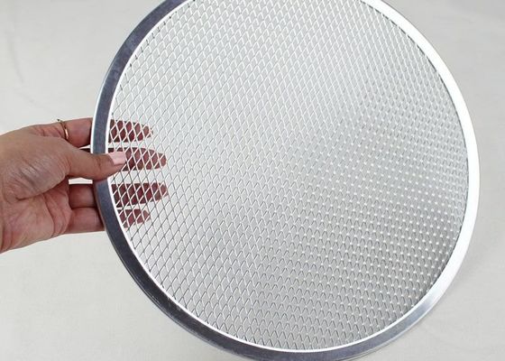 Mesh Pizza Pan Screen en aluminium