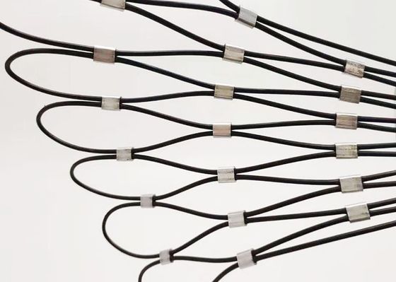 Régions antirouille de risque de Mesh Safety Net For High de câble métallique d'acier inoxydable