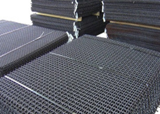 Écran de fil tissé de 16 mm peint en couleur de 6 m de long pour concasseur