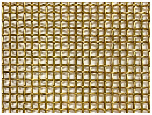 Grille métallique décorative en acier inoxydable ondulé pour armoires de meubles