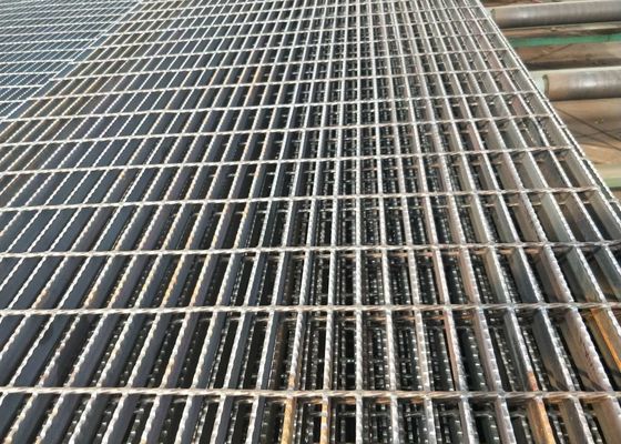 Grilles d'acier à dents serrées ou plates professionnelles industrielles destinées à la marche