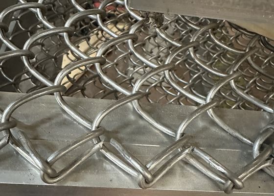 Acier inoxydable 316L Chain Link Clôture Tissue Paroi limite Acier galvanisé