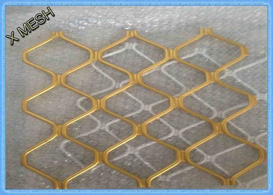 Le jet en aluminium de Diamond Expanded Metal Mesh Decorative peignent 4 x 8 résistants