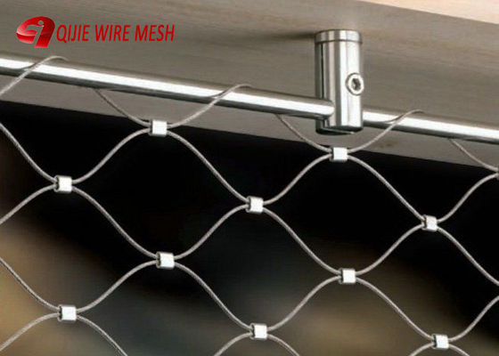 SS316 Ferrule Diamond Flexible en acier inoxydable fil de câble en acier inoxydable filet de câble