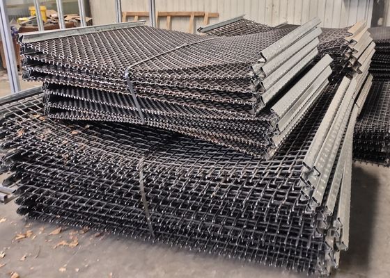 Tamisage serti par replis de Mesh Vibrating Screen For Mine de fil de concasseur de pierres