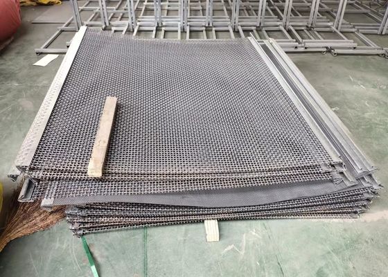 65mn a accroché l'écran de vibration Mesh For Quarry Stone Crusher