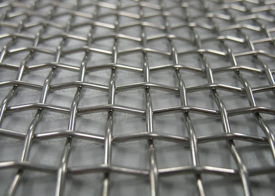 grillage tissé par acier inoxydable de 2mm pour la filtration primaire de l'exploitation