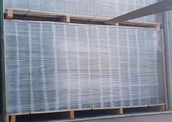 Panneaux galvanisés de fil de ferraille soudé de 6 calibres pour clôtures à mailles
