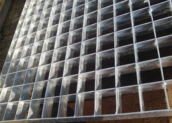 Grille en acier plat galvanisé à chaud pour passerelle de plateforme