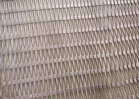 × 7 de Xtend 7 7 câble métallique d'acier inoxydable du × 19 Mesh Ferrule Type 304l