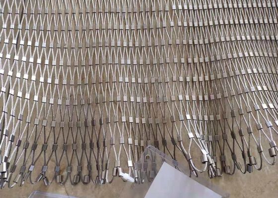 × 7 de Xtend 7 7 câble métallique d'acier inoxydable du × 19 Mesh Ferrule Type 304l