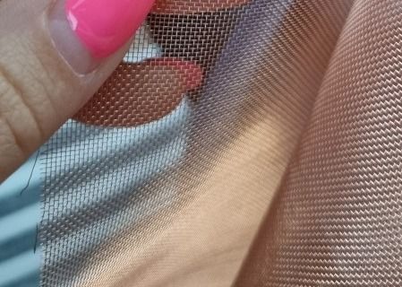 1.2m Largeur Mesh de fil de cuivre 0,56 * 0,56 ouverture * 0,15 mm Diamètre du fil