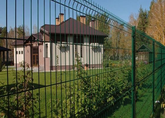 Protéger le jardin dans le style extérieur décoratif 3D courbée soudure de la clôture de treillis métallique