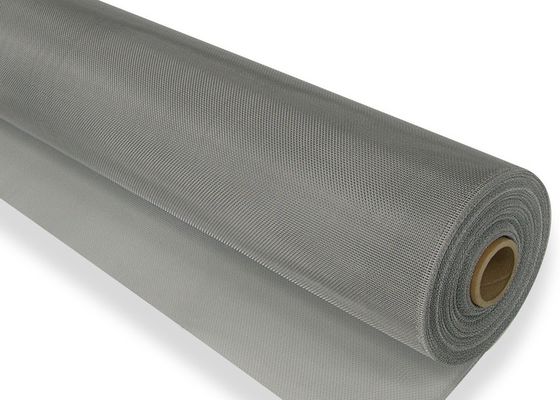 La couleur anodisée en aluminium anodisée de maille d&amp;#39;écran de l&amp;#39;époxyde 1 X 30 M enduisent le blanc argenté de revêtement