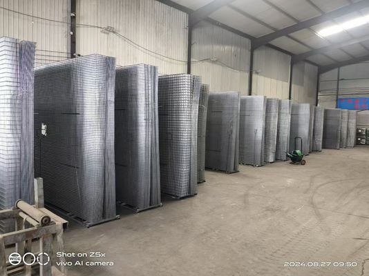 fil soudé galvanisé plongé chaud Mesh Panels Heavy Type de fil de 5mm