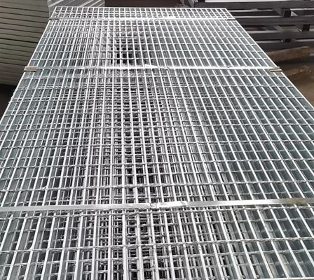 Grille en acier plat galvanisé à chaud pour passerelle de plateforme