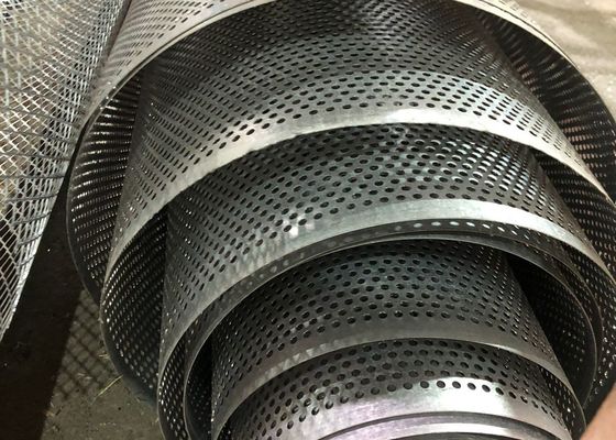 Rond/place/diamant a augmenté la maille perforée en métal, maille de trou de poinçon