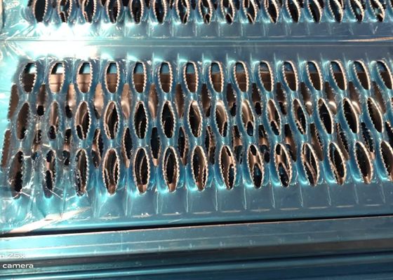 Grille maximum de sécurité de contrefiche de poignée de 6000mm pour des rampes et des plate-formes de bandes de roulement d'escalier