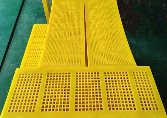 Panneau d'écran modulaire en polyuréthane PU de 300x1200 mm Haute efficacité de séparation