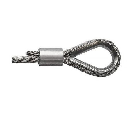 Ferrule en acier inoxydable pour câble en acier inoxydable