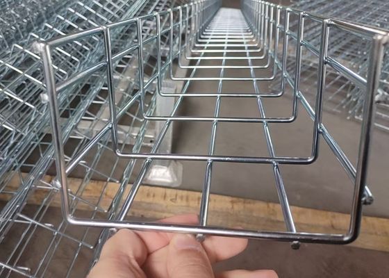 Welded 4mm Wire Mesh Cable Tray 50mm Height 150mm Width Sd / 3m