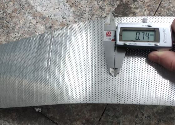 Métal en tôle de treillis perforé à micron-trous en acier inoxydable