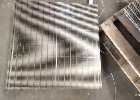 Écran de fil résistant de cale d'acier inoxydable de GV 321 de fil de V Johnson Gravel Welding Panel