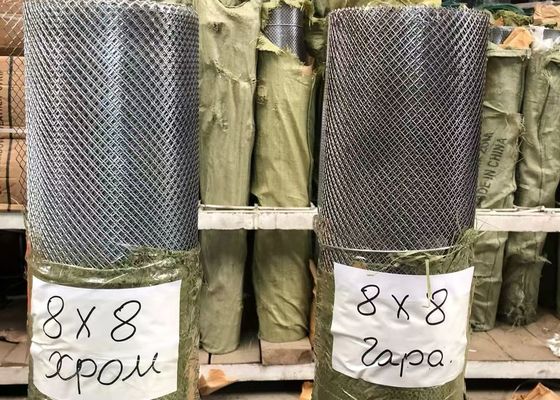 Forme augmentée enduite de maille de diamant de maille en métal de poudre de trou