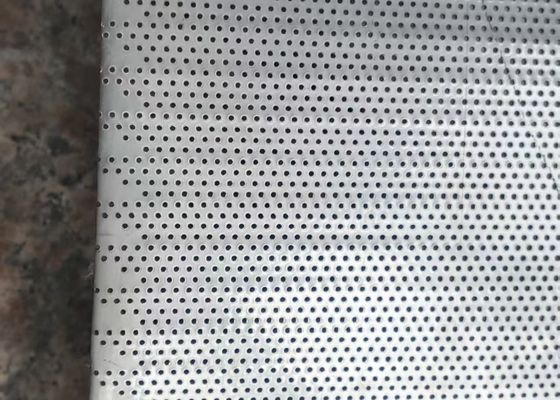 Métal en tôle de treillis perforé à micron-trous en acier inoxydable