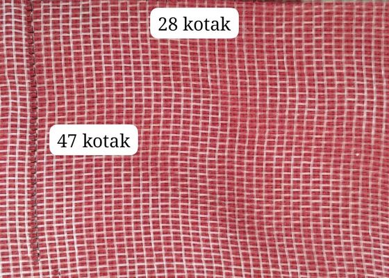 Faible poids, vitre en fibre de verre, écran anti-insectes avec une largeur normale de 0,6-2,5 m.
