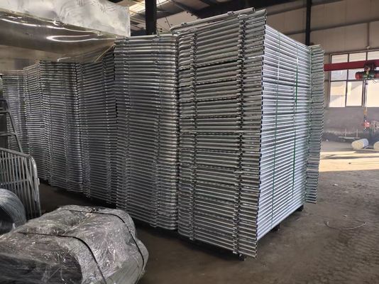 Poudre enduisant la barrière provisoire de construction, barrière provisoire de yard